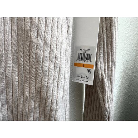 Calvin Klein Women's Beige Tan Turtleneck Knit Sweater Lightweight - Picture 3 of 6